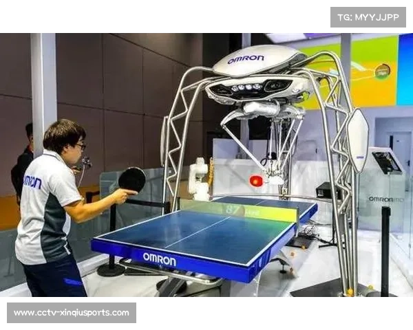 乒乓机器人亮相亚运 兼具陪练与数据分析功能